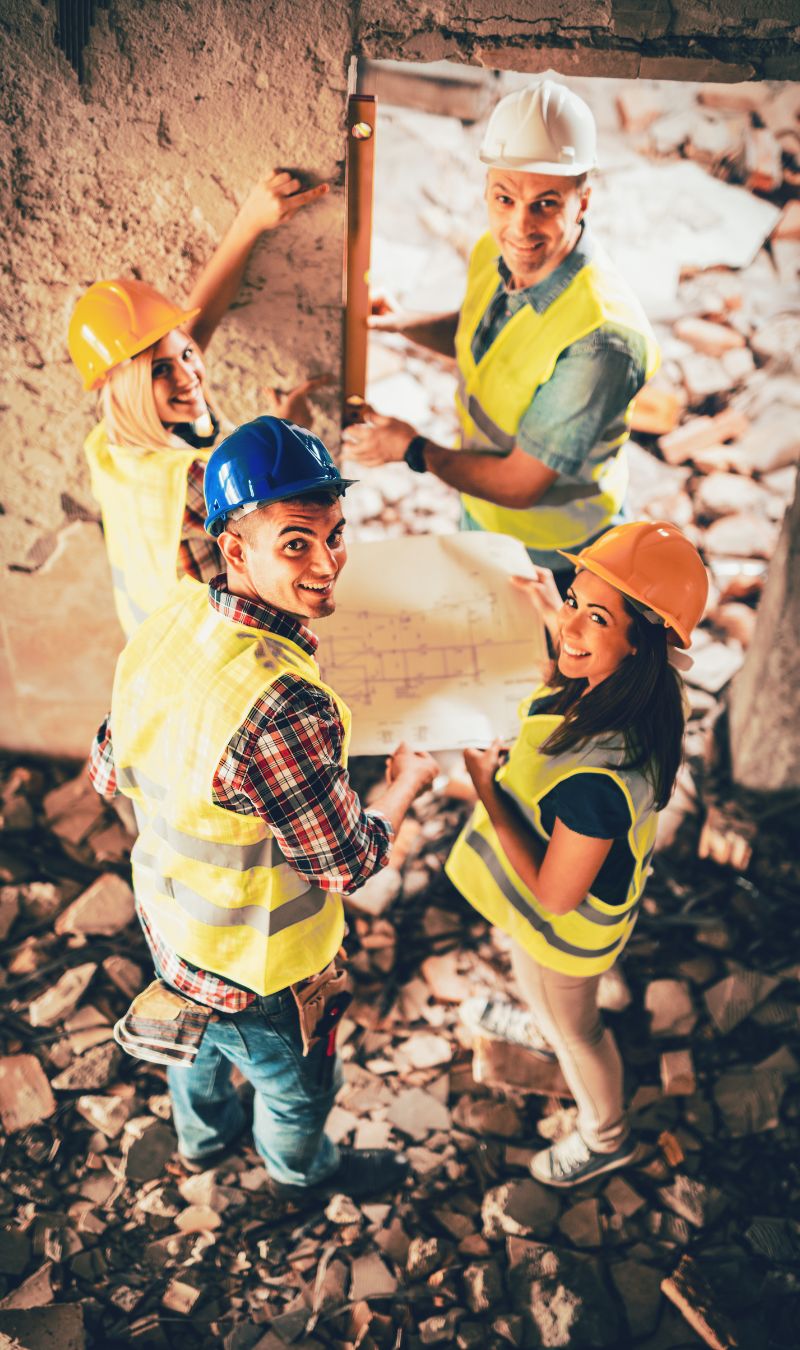 NZ commercial construction site
